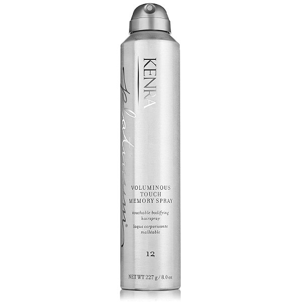 Spray de Memória Volumizante Kenra Platinum Touch 12 | Spray para Cabelos Volumosos | Memória de Estilo Duradoura por 96 Horas | Volume Suave e Maleável | Para Todos os Tipos de Cabelo