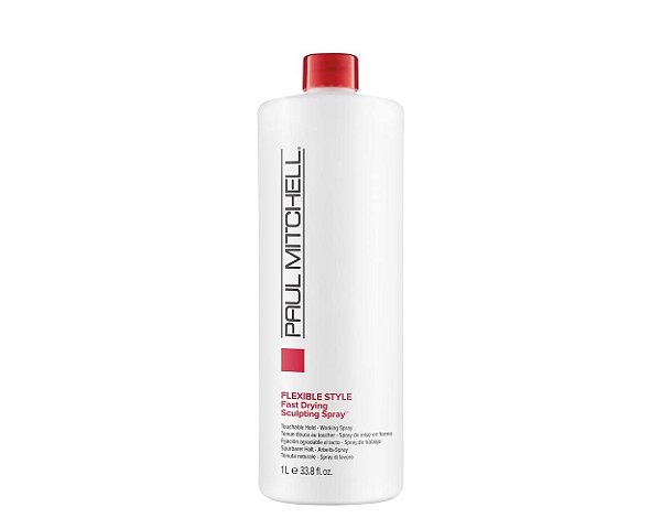 Paul Mitchell Spray de Modelagem de Secagem Rápida, Fixação Média, Acabamento com Toque, Para Todos os Tipos de Cabelo