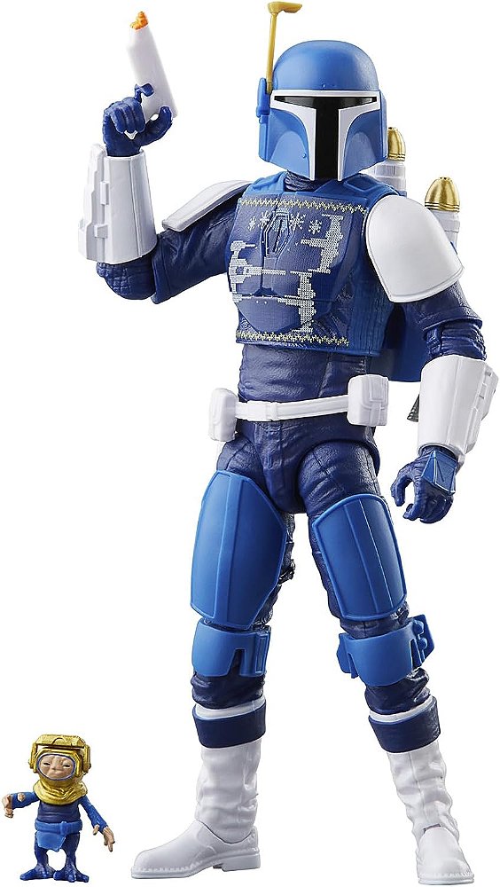 STAR WARS The Black Series Mandalorian Scout (Edição de Festas), Figuras de Ação Colecionáveis de 6 Polegadas, Idade 4 anos ou mais
