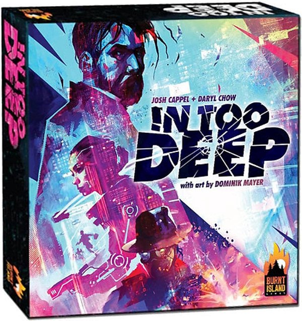 Jogo de tabuleiro Too Deep da Burnt Island Games