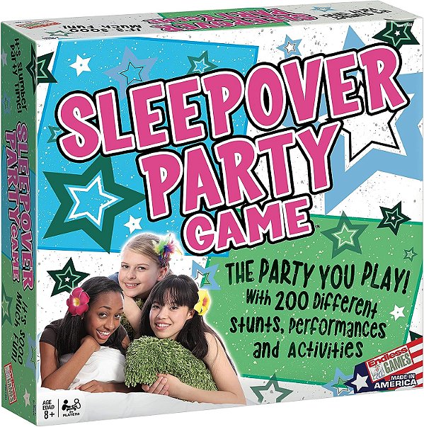 Festa do Pijama - A Festa Que Você Brinca - Jogo de Atividades para Crianças de 8 Anos ou Mais