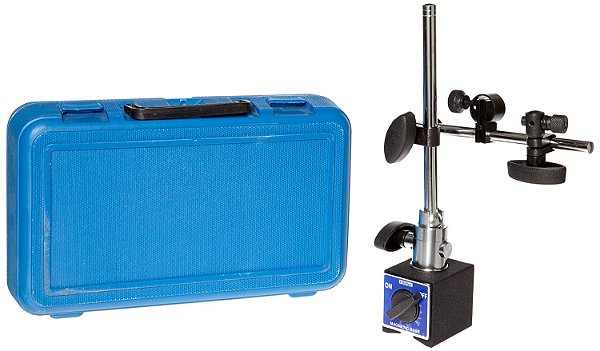 Base magnética articulada ajustável Fowler 52-585-008, com capacidade de 85lb. de tração.