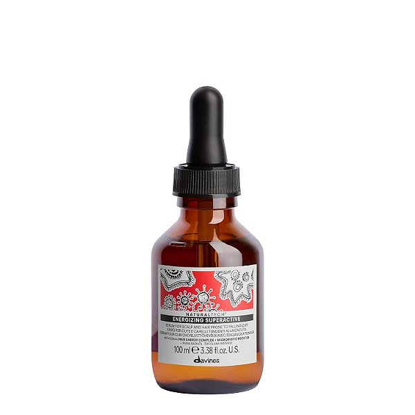 Tratamento Superativo Davines Naturaltech ENERGIZING, Reduz a Queda de Cabelo, Melhora o Tom do Couro Cabeludo e Reduz a Produção de Sebo, 3.38 Fl. Oz.