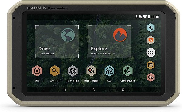 Garmin Overlander, Navegador Rugged Multiuso para Orientação Off-Grid