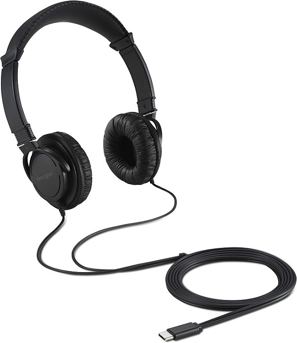 Fones de ouvido Hi-Fi USB-C Kensington (K97456WW), Preto