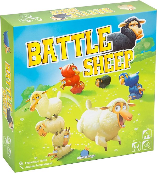 Jogo de Batalha de Ovelhas da Blue Orange Games
