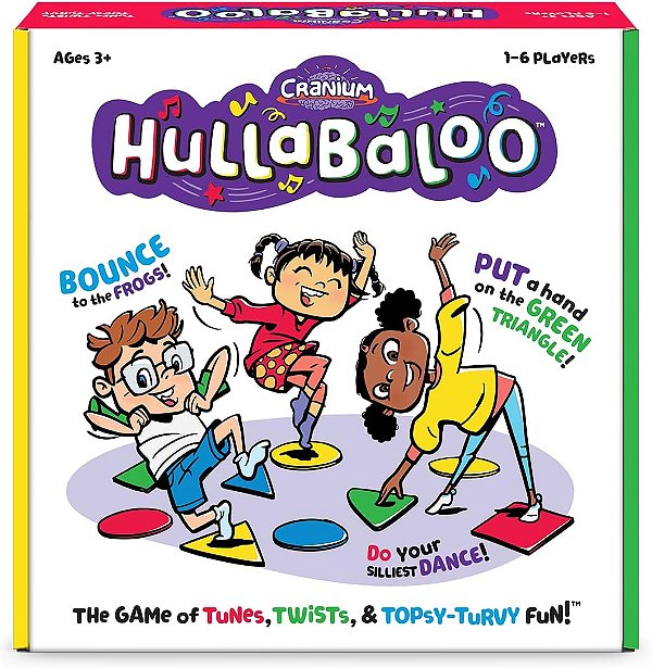 Funko Cranium Hullabaloo Jogo Pré-Escolar para 1-6 Jogadores de 3 Anos ou Mais