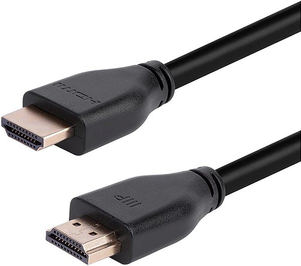 Cabo HDMI de alta velocidade Ultra 8K certificado Monoprice - 10 pés - Preto (pacote com 5) 48Gbps, compatível com Sony PlayStation 5, PlayStation 5 Edição Digital, Microsoft Xbox Series X e Xbox Series S