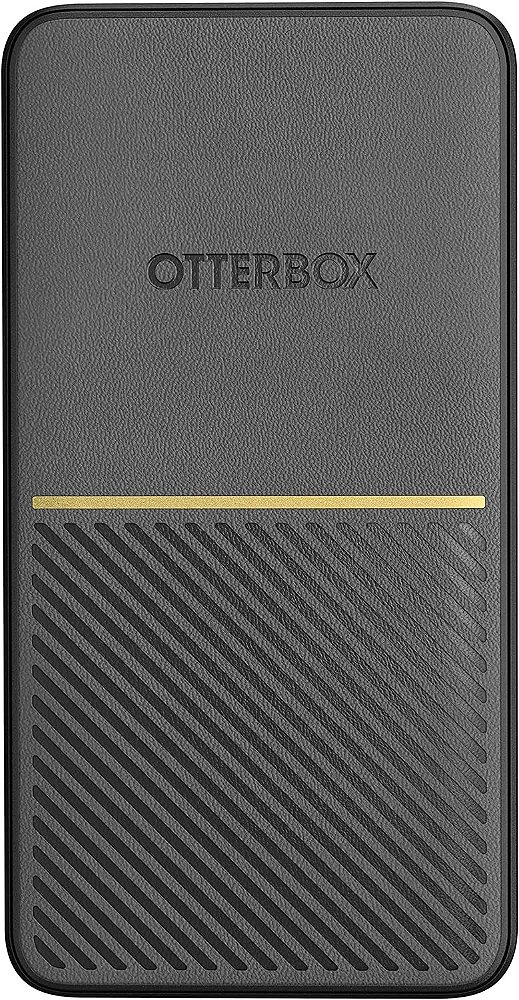 Banco de energia de carga rápida OtterBox Performance 15.000 mAh para Apple, Samsung e mais - Preto