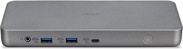 Acer USB Type-C Dock D501 Certificado Funciona com Chromebook | 2x HDMI 2.0 | 2x DP | 1 x USB Type-C | 2 x USB 3.1 Gen2 | 4 x USB 3.1 Gen1 | Ethernet