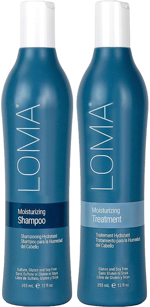 Duo de Shampoo e Tratamento Hidratante Loma Hair Care