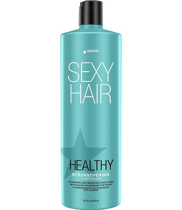 Shampoo/Condicionador Anti-Quebra Saudável e Fortalecedor da SexyHair | Ajuda a fornecer força e flexibilidade aos cabelos danificados | Livre de Sulfato SLS e SLES