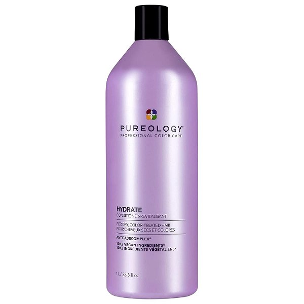 Condicionador Hidratante Pureology Hydrate | Amacia e Hidrata Profundamente Cabelos Secos | Para Cabelos Coloridos de Médios a Espessos | Livre de Sulfatos | Vegano