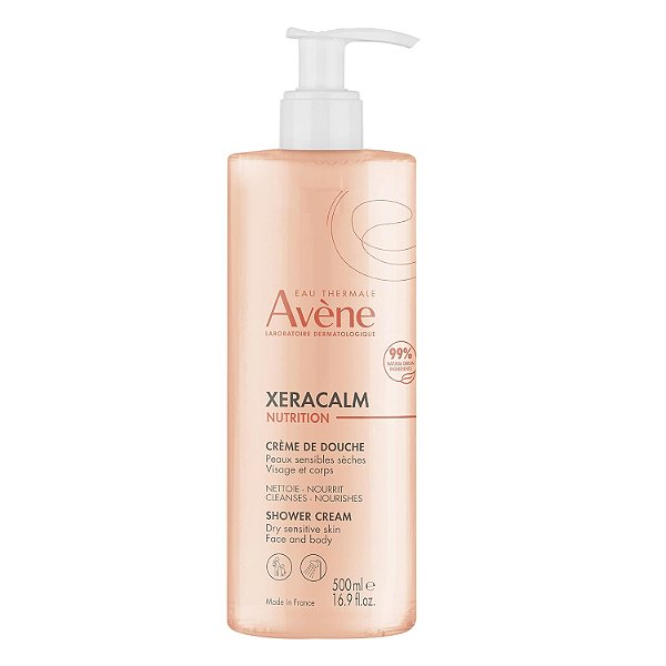 Creme de Limpeza Nutri-Fluid Eau Thermale Avene Trixera Nutrition, sem Sabão e Biodegradável