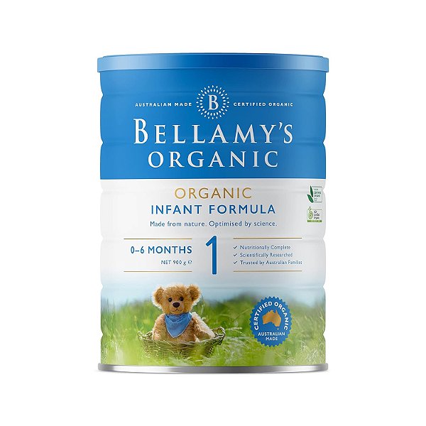 Orgânico Bellamy's, Fórmula Infantil Etapa 1, 0-6 meses