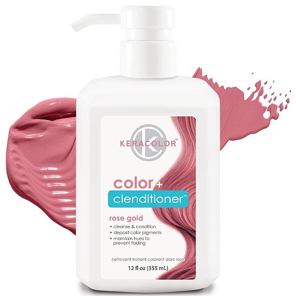Corante para o Cabelo Keracolor Clenditioner - Condicionador Depositor de Cor de Cabelo Semipermanente, Livre de Crueldade