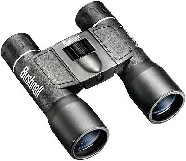 Bushnell 16x32mm Compacta de Prisma Preto em Telhado, Embalagem Recipiente