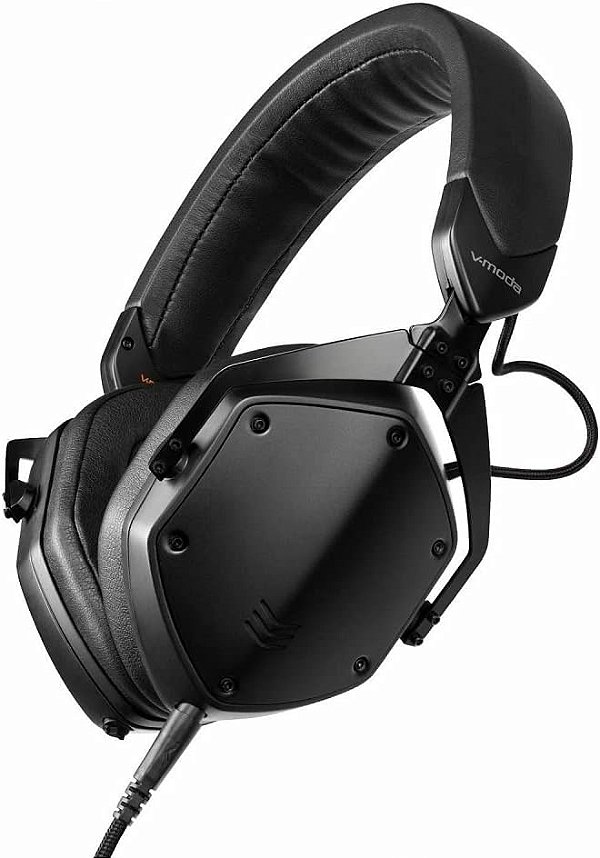Fone de ouvido de estúdio profissional V-MODA M-200 - Preto Fosco, Tamanho Único