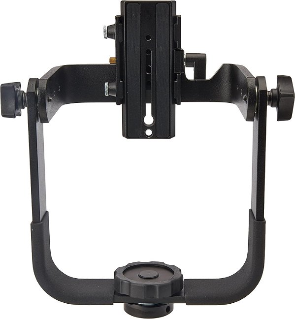 Manfrotto 393 Suporte pesado para lente telefoto para monopé substitui 3421, preto