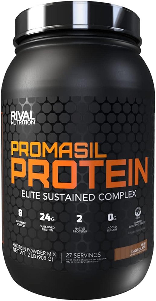 Suplemento Rivalus Promasil, Chocolate, 2 libras.