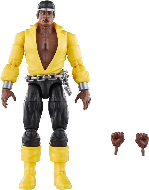 Série Marvel Legends Luke Cage Power Man, Knights Collectible Comics Figuras de Ação de 6 Polegadas