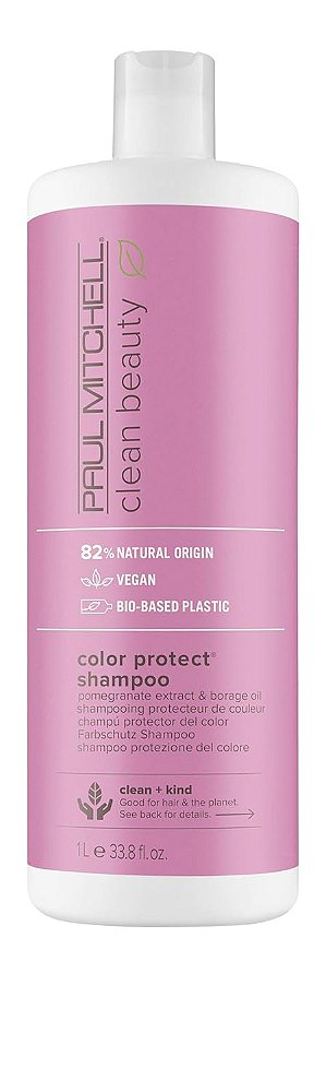 Paul Mitchell Shampoo de Proteção de Cor Limpeza Suave, Protege a Cor, Para Cabelos Coloridos Tratados