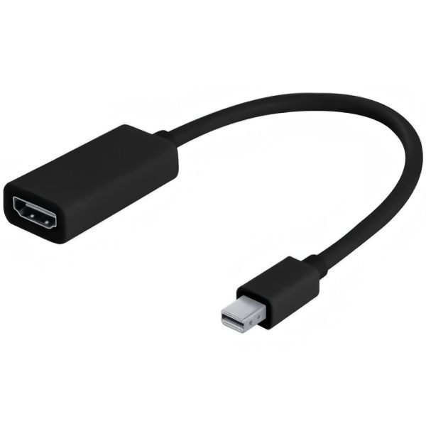 Adaptador Argom Mini DisplayPort para HDMI - Preto (ARG-CB-0042)