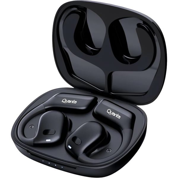 Fone de Ouvido Auricular Quanta QTABIS30 Stardust Bone Bluetooth - Preto