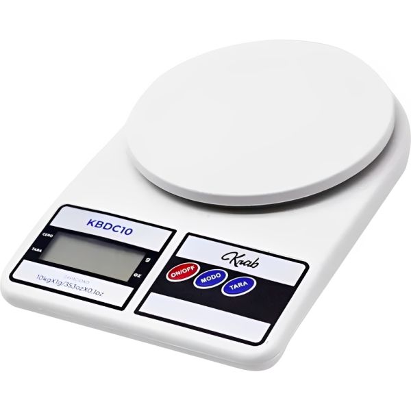 Balança Digital de Cozinha Krab KBDC10 - Branco
