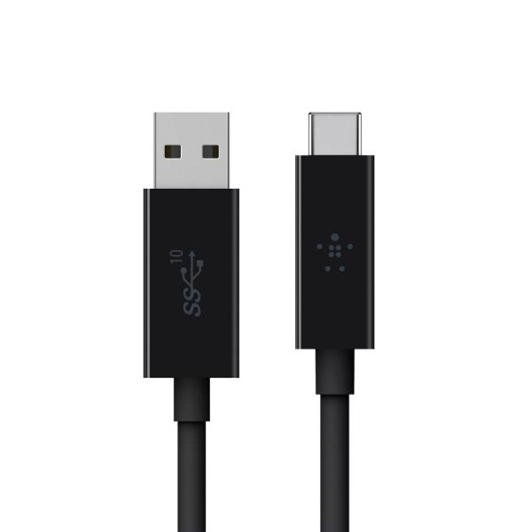 Cabo Belkin F2CU029BT1M-BLK USB-C 3.1 - Preto 1 Metro