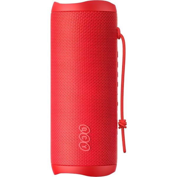 Caixa de Som Portátil QCY SP7 BH24SP7A RGB Bluetooth - Vermelho