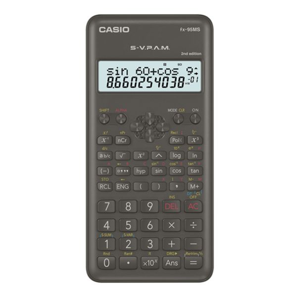 Calculador Científica Casio FX-95MS 2nd Edition - Preto