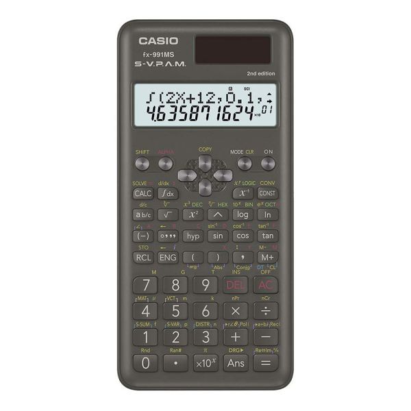 Calculadora Científica Casio FX-991MS 2nd Edition - Preto