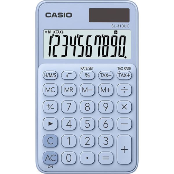 Calculadora Compacta Casio SL-310UC-LB-N-DC - Lavanda