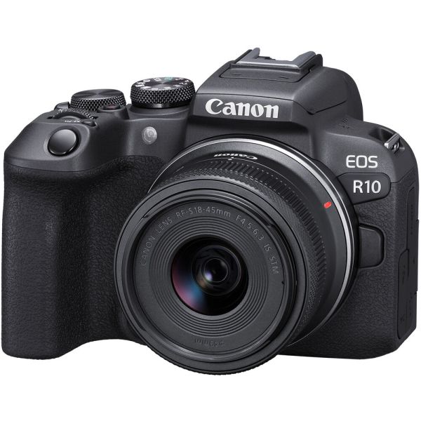 Câmera Canon EOS R10 Kit 18-45mm f/4.5-6.3 IS STM