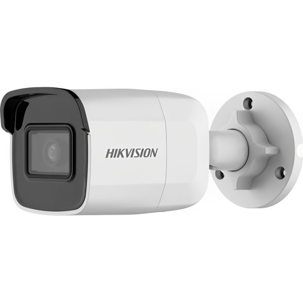 Câmera de Vigilância IP Hikvision Mini Bullet DS-2CD2021G1-I 1080p Externa - Branco/Preto