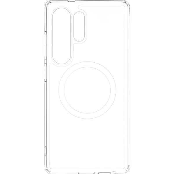 Capa Protetora Spigen Crystal Hybrid Mag Fit para Samsung Galaxy S25 Ultra - Clear White (ACS08912)