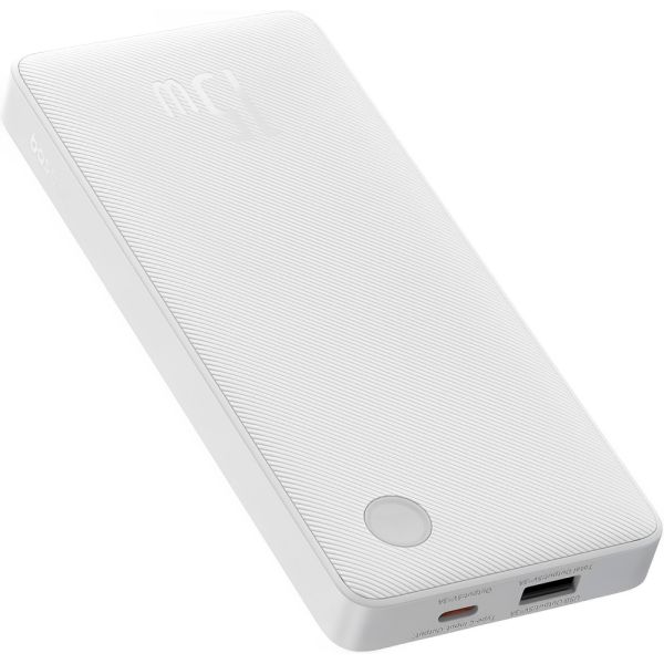 Carregador Portátil Baseus Airpow Lite 15 W 10000 mAh - Branco (P10067500213-00)