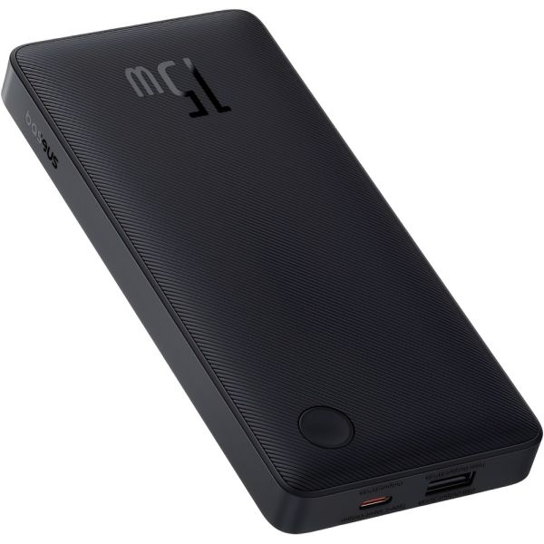 Carregador Portátil Baseus Airpow Lite 15 W 10000 mAh - Preto (P10067500123-00)