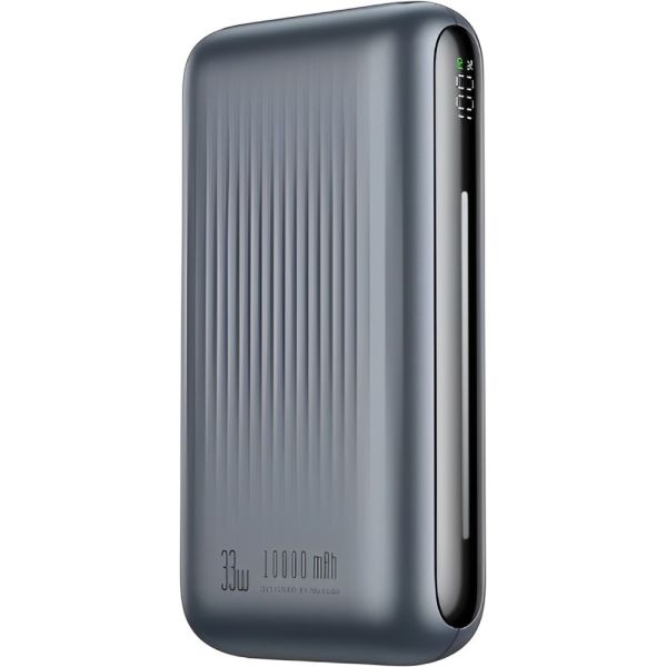 Carregador Portátil Mcdodo MC-4530 USB-A/USB-C 33 W 10.000 mAh - Cinza