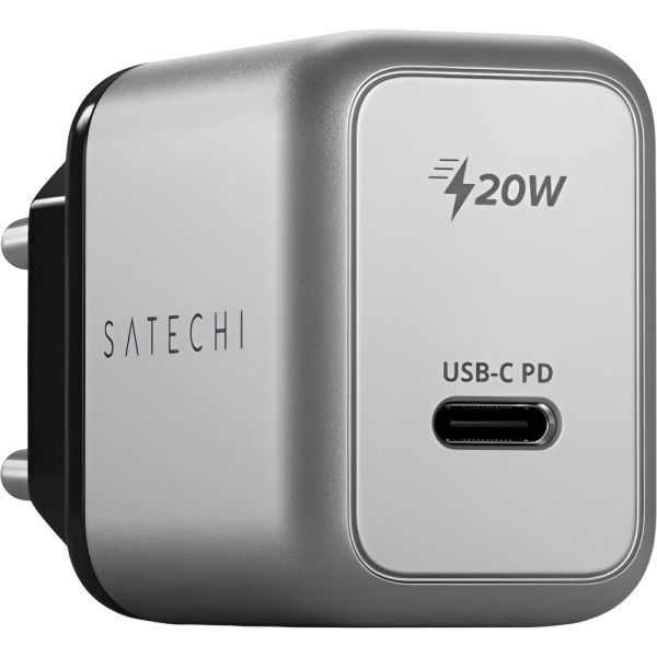 Carregador Satechi ST-UC20WCM-EU USB-C PD 20 W - Cinza Escuro