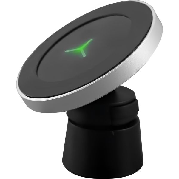 Carregador Sem Fio para Carro Smart Vision M12 Magnético - Preto/Cinza