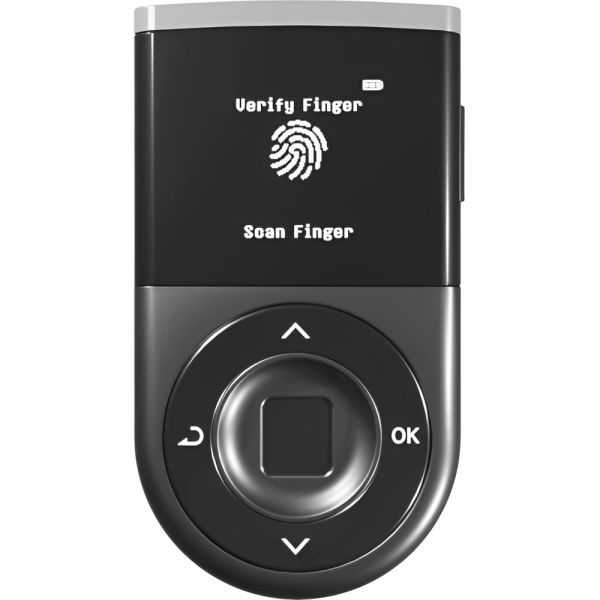 Carteira Biométrica para Criptomoeda D'cent - Preto