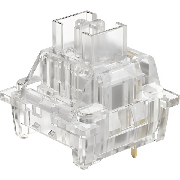 Conjunto de Interruptores Akko V3 Crystal Pro - 45 peças