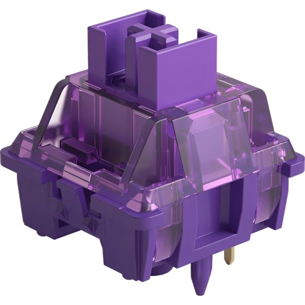Conjunto de Switches Akko V3 Lavander Purple Pro - 45 peças