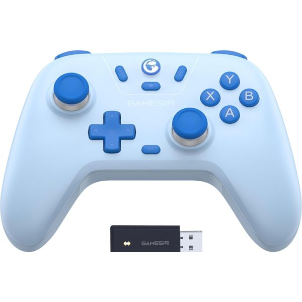 Controle Sem fio GameSir T4 Nova Lite - Sky Blue + Estojo