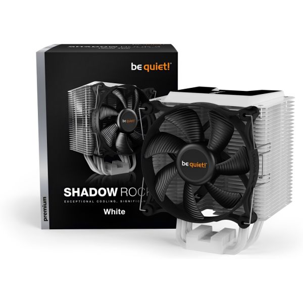 Cooler Líquido Be quiet! Shadow Rock 3 para CPU 120 mm BK005 - Branco