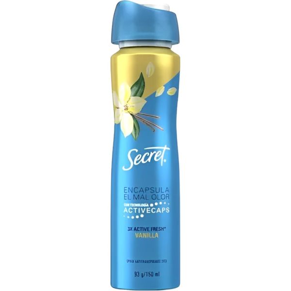 Desodorante Antitranspirante Secret Vanilla - 150mL