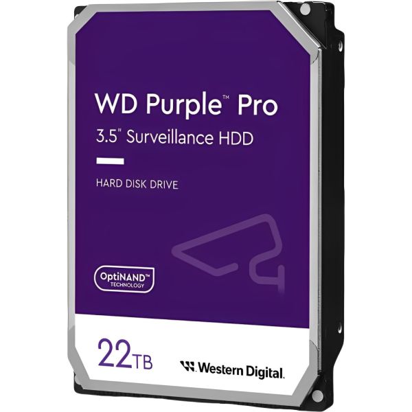 Disco rígido interno Western Digital Purple Pro de 22 TB (WD221PURP)