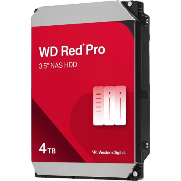 Disco Rígido Interno Western Digital Red Pro NAS 4 TB (WD4005FFBX)